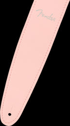 Fender Vegan Leather Guitar Strap - 2.5in - Shell Pink