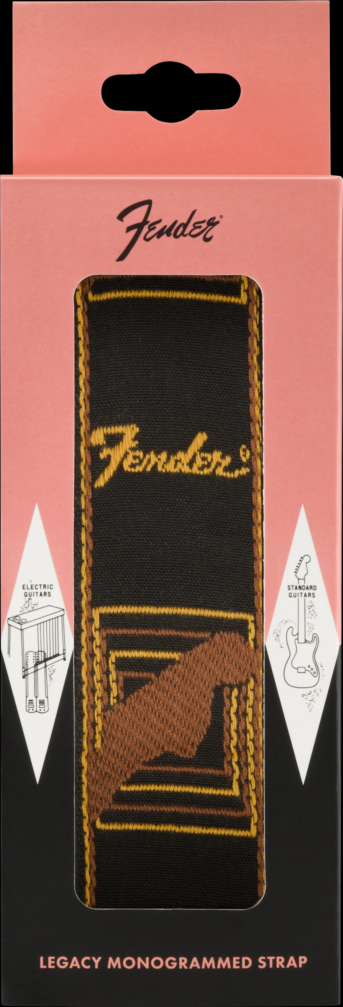 Fender Legacy Vintage Monogram Guitar Strap
