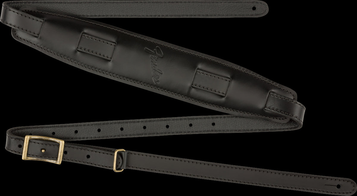 Fender Vintage Saddle Guitar Strap in Black