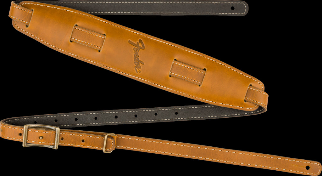 Fender Vintage Saddle Guitar Strap in Butterscotch