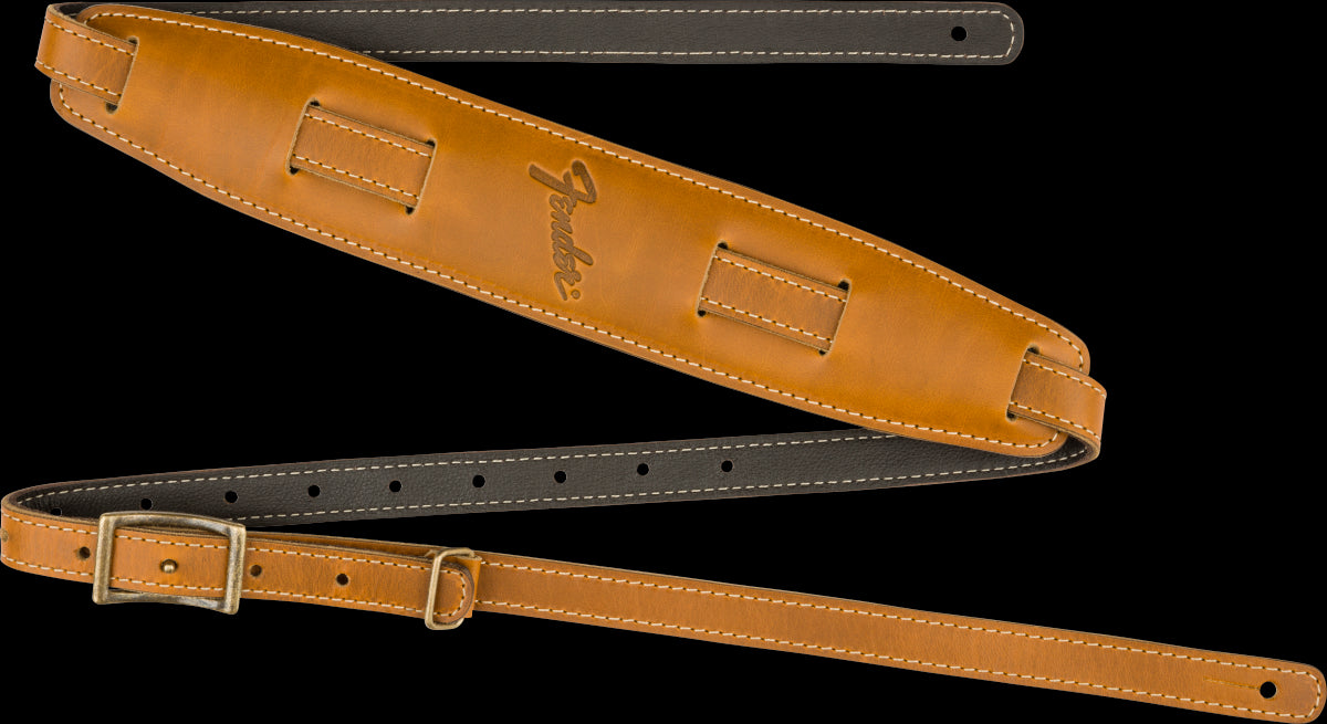 Fender Vintage Saddle Guitar Strap in Butterscotch