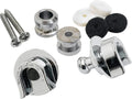 Fender Strap Locks/Buttons Set - Chrome