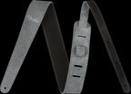 Fender Reversible Suede 2in Guitar Strap in Black/Gray