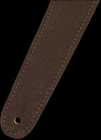 Fender Reversible Suede 2in Guitar Strap in Brown/Tan