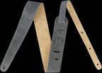 Fender Reversible Suede 2in Guitar Strap in Gray/Tan