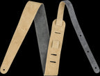Fender Reversible Suede 2in Guitar Strap in Gray/Tan