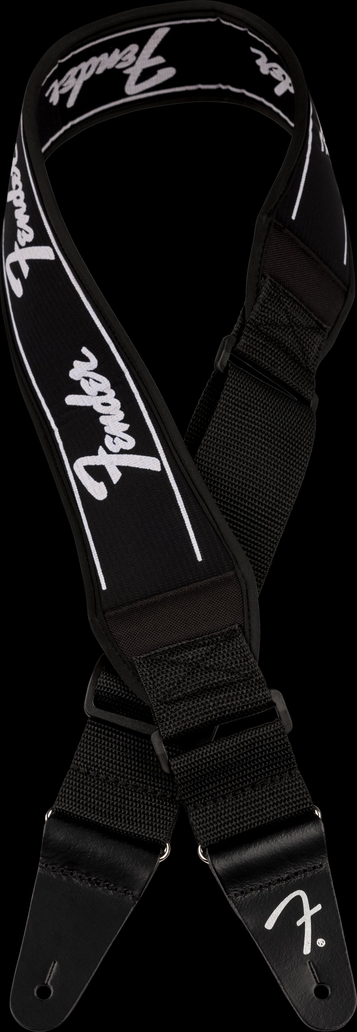 Fender Swell Neoprene Running Logo Strap 2.5"