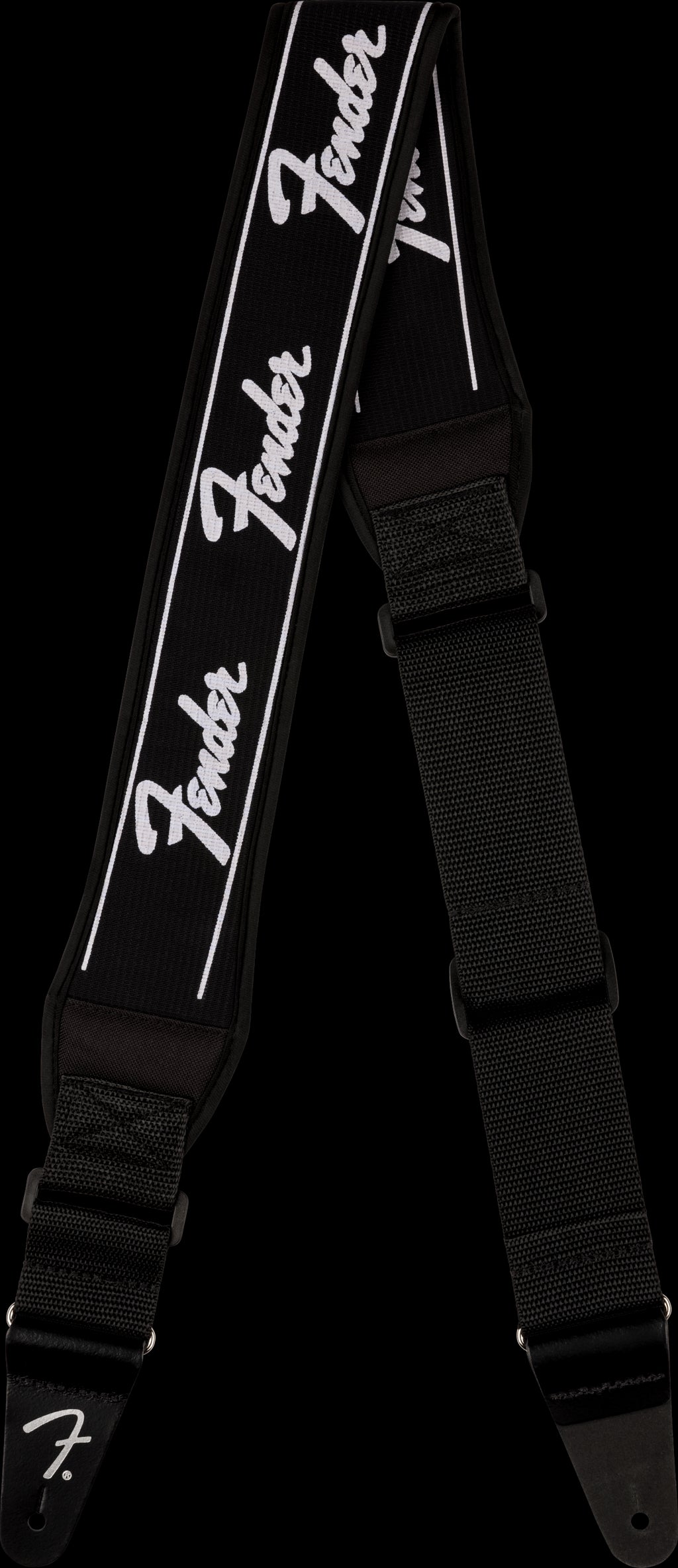 Fender Swell Neoprene Running Logo Strap 2.5"