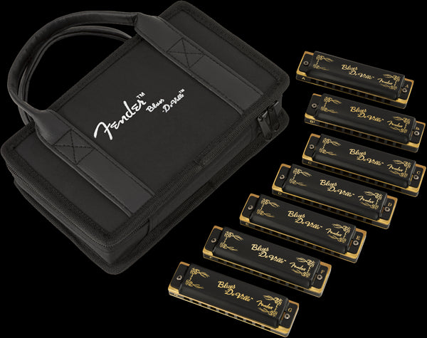 Fender Blues Deville Harmonica 7-Pack with Case