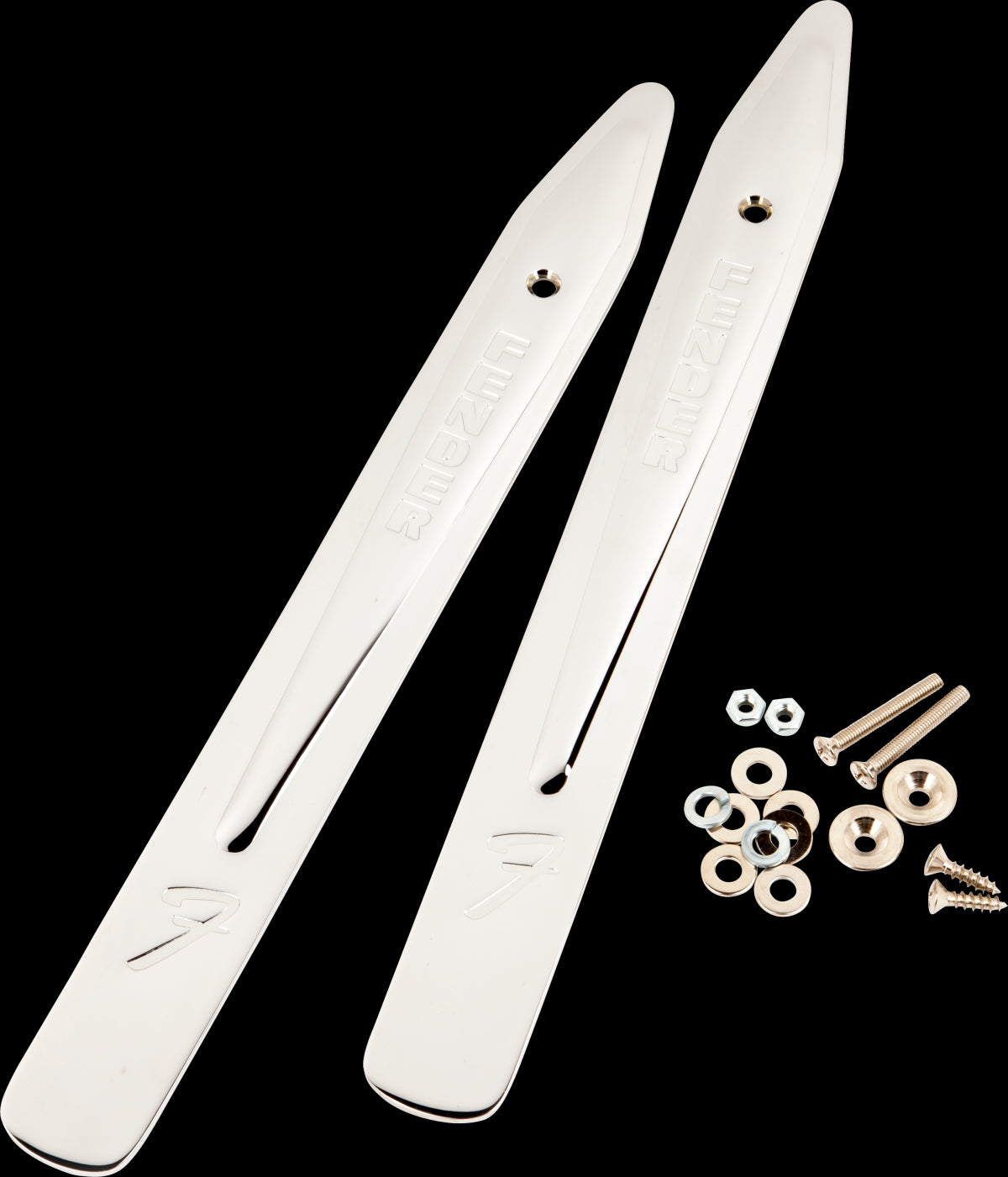 Fender Pure Vintage 14in Small Tilt Back Legs in Chrome (2 of each)