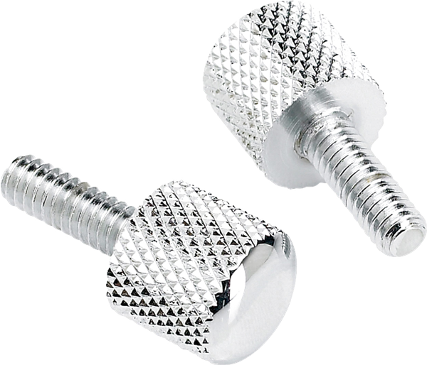 Fender Pure Vint Piggyback Thumb Screws (2) Chrome