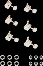 Fender ClassicGear Staggered Tuning Machines Chrome