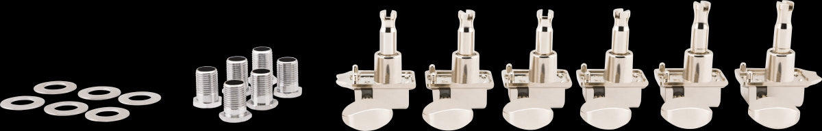 Fender ClassicGear Staggered Tuning Machines Chrome