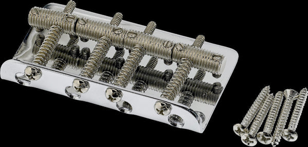 Fender Pure Vintage Bass Bridge Assembly - Nickel/Chrome