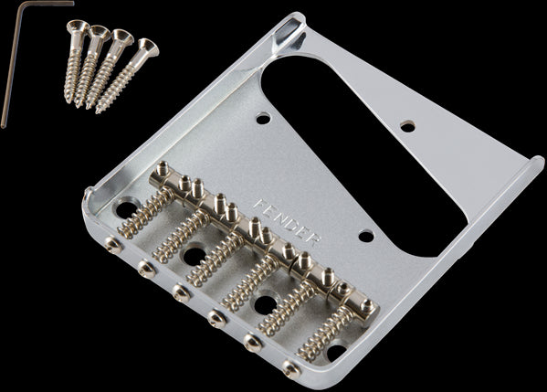 Fender 6-Saddle Vintage-Syle Telecaster Bridge Assembly - Chrome