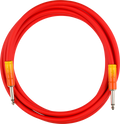 Fender Ombré 10' Straight/Straight Instrument Cable in Tequila Sunrise