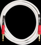 Fender John 5 Inst Cable White Red 10'