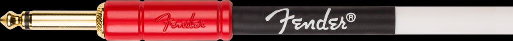 Fender John 5 Inst Cable White Red 10'