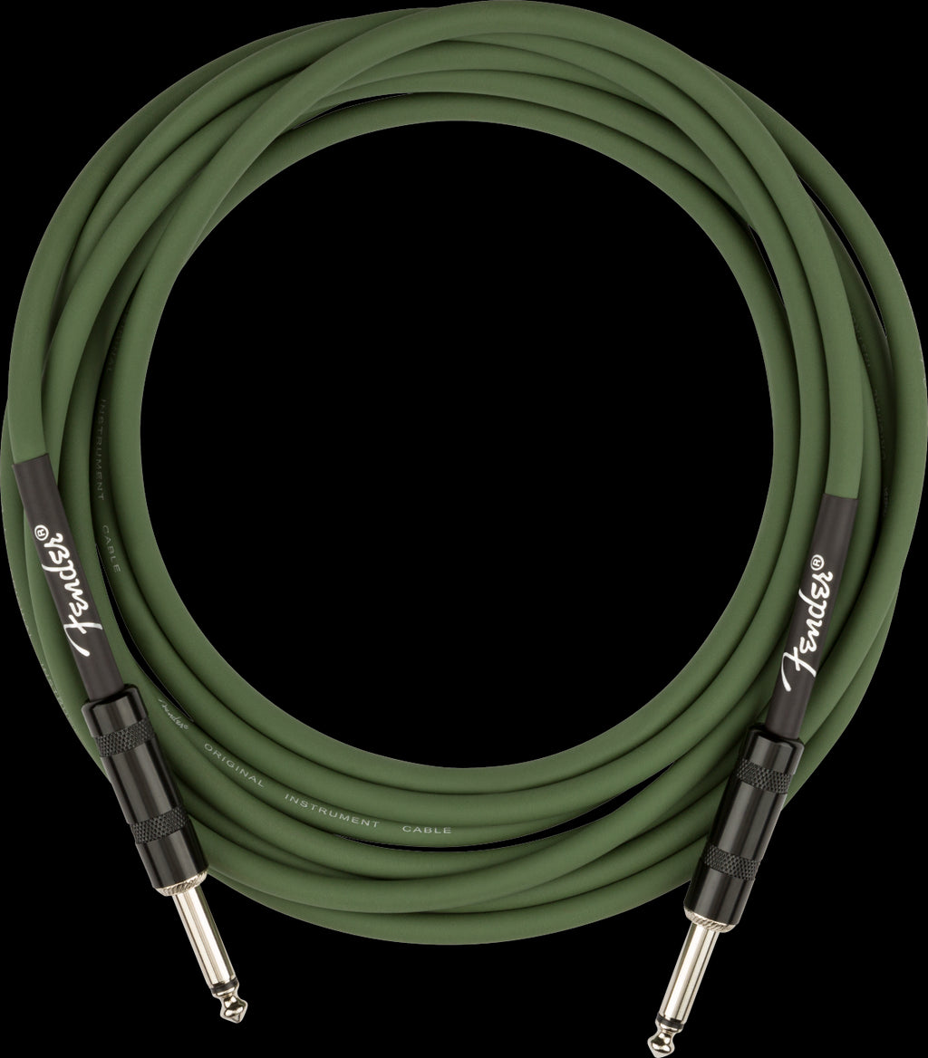 Fender Joe Strummer Pro 13 in Instrument Cable in Drab Green