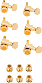 Fender Locking Stratocaster/Telecaster Tuners - Gold (Set of 6)