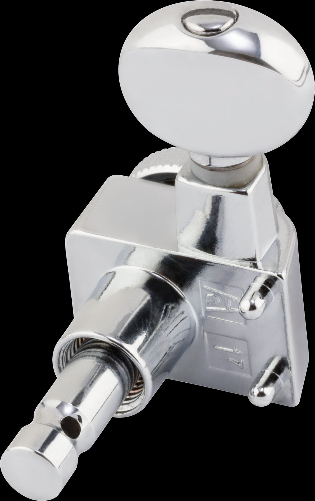 Fender Locking Stratocaster/Telecaster Vintage-Style Button Tuners - Polished Chrome (Set of 6)