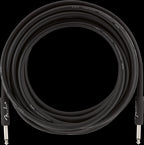 Fender Professional Series 18.6 Foot Straight/Straight Guitar Cable Black
