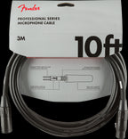 Fender Professional Series 10ft Microphone Cable in Black