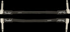 Fender Professional Series 6ft Angle/Angle Instrument Guitar Cables in Black (2 Pack)