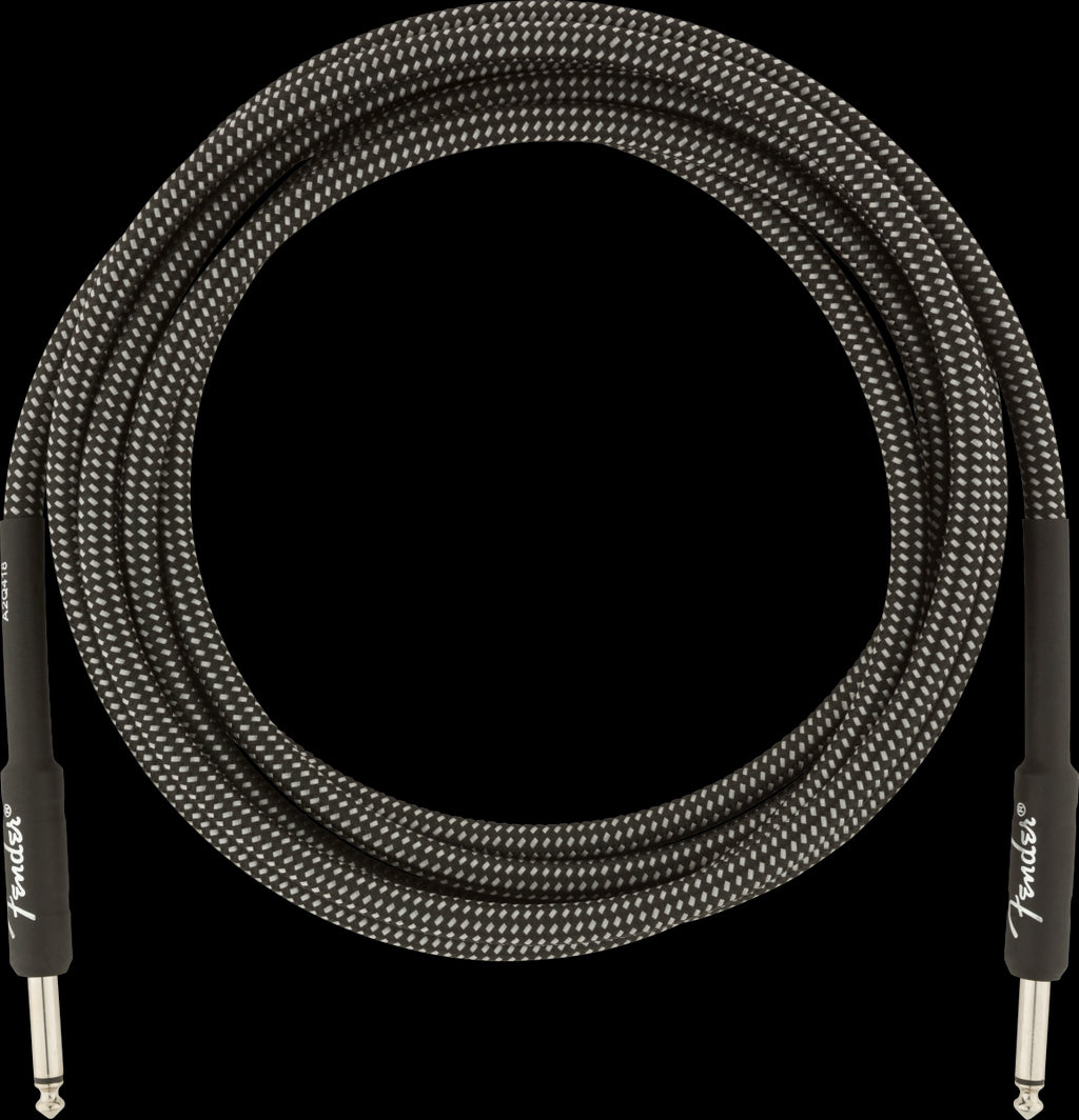 Fender Professional Series 10 Foot Guitar Cable Gray Tweed