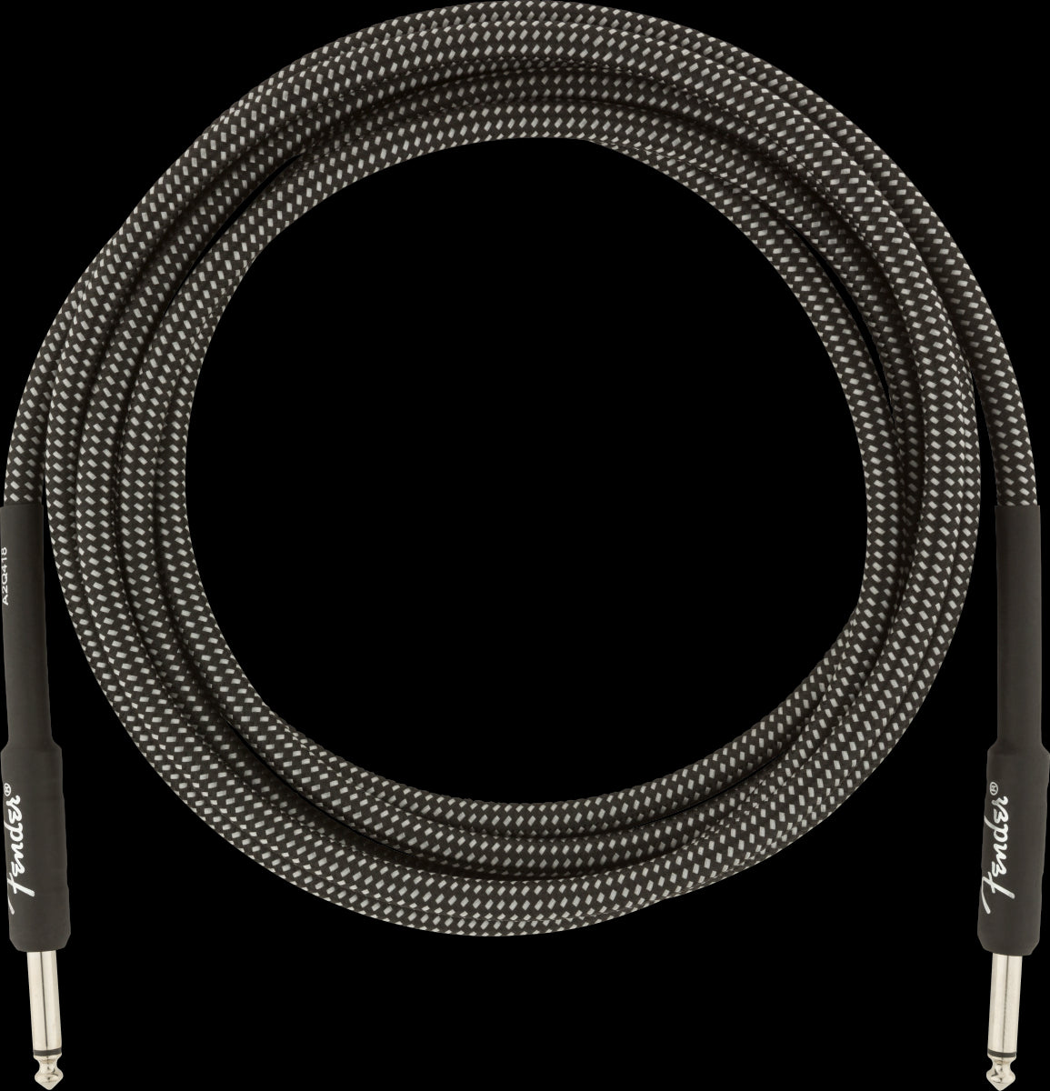 Fender Professional Series 10 Foot Guitar Cable Gray Tweed