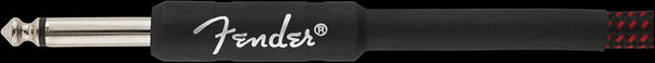 Fender Professional Series 15ft Instrument Guitar Cable in Red Tweed