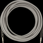 Fender Professional Series 18.6ft Instrument Guitar Cable in White Tweed