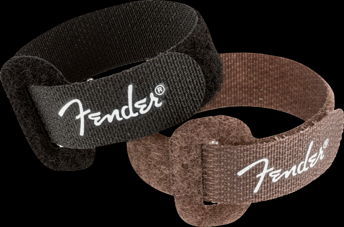 Fender Cable Ties 7" Black Brown