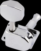 Fender 70s F-Style Style Stratocaster/Telecaster Tuners - Chrome (Set of 6)