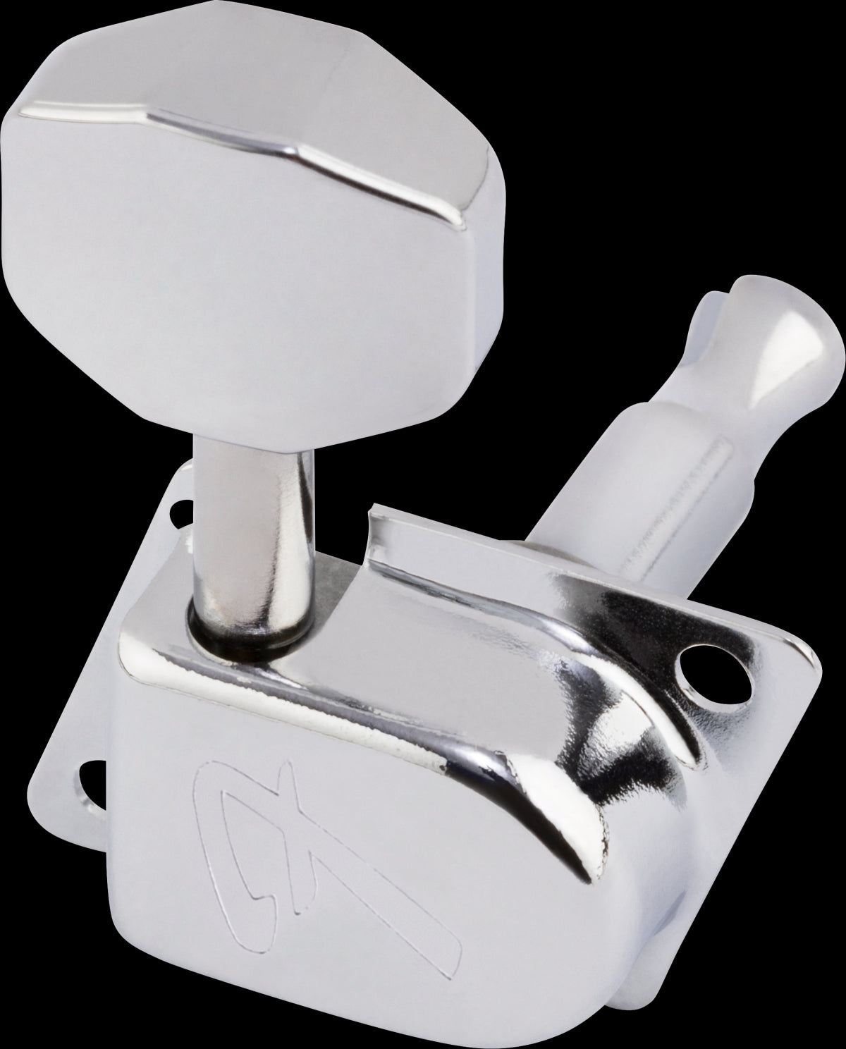 Fender 70s F-Style Style Stratocaster/Telecaster Tuners - Chrome (Set of 6)