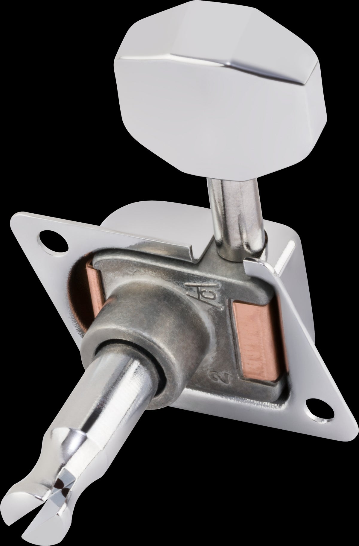 Fender 70s F-Style Style Stratocaster/Telecaster Tuners - Chrome (Set of 6)