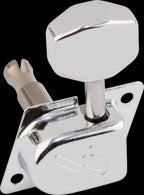 Fender 70s F-Style Style Stratocaster/Telecaster Left-Handed Tuners - Chrome (Set of 6)