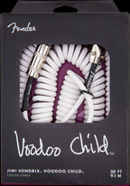 Fender Hendrix Voodoo Child Guitar Cable in White