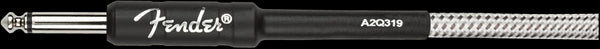 Fender Professional Coil 30ft Guitar Cable in White Tweed