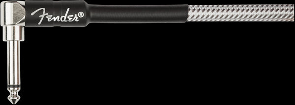 Fender Professional Coil 30ft Guitar Cable in White Tweed