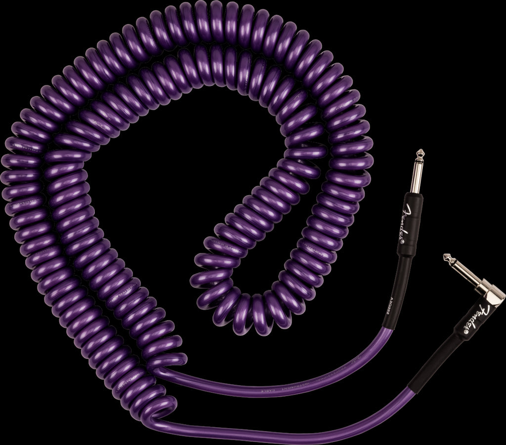 Fender J Mascis Coil Cable 30' Purple
