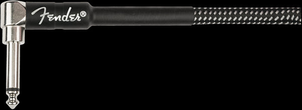 Fender Professional Coil 30ft Guitar Cable in Gray Tweed