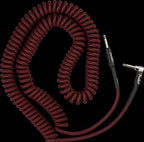 Fender Professional Coil 30ft Guitar Cable in Red Tweed