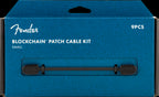 Fender Blockchain Patch Cable Kit Small Black
