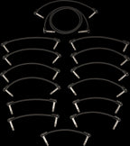 Fender Blockchain Patch Cable Kit Large