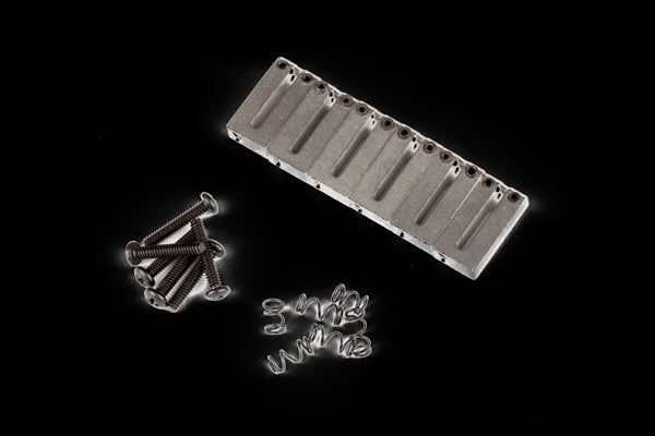 Fender American Series Guitar Bridge Sections (6 Saddles) - Satin