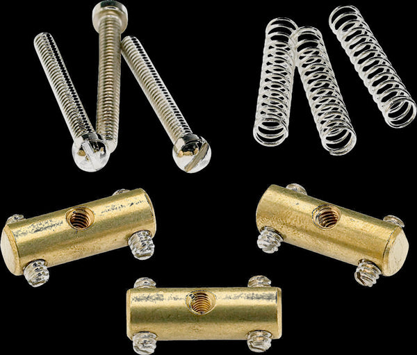Fender Pure Vintage 52 Telecaster Brass Saddle Kit (Set of 3)
