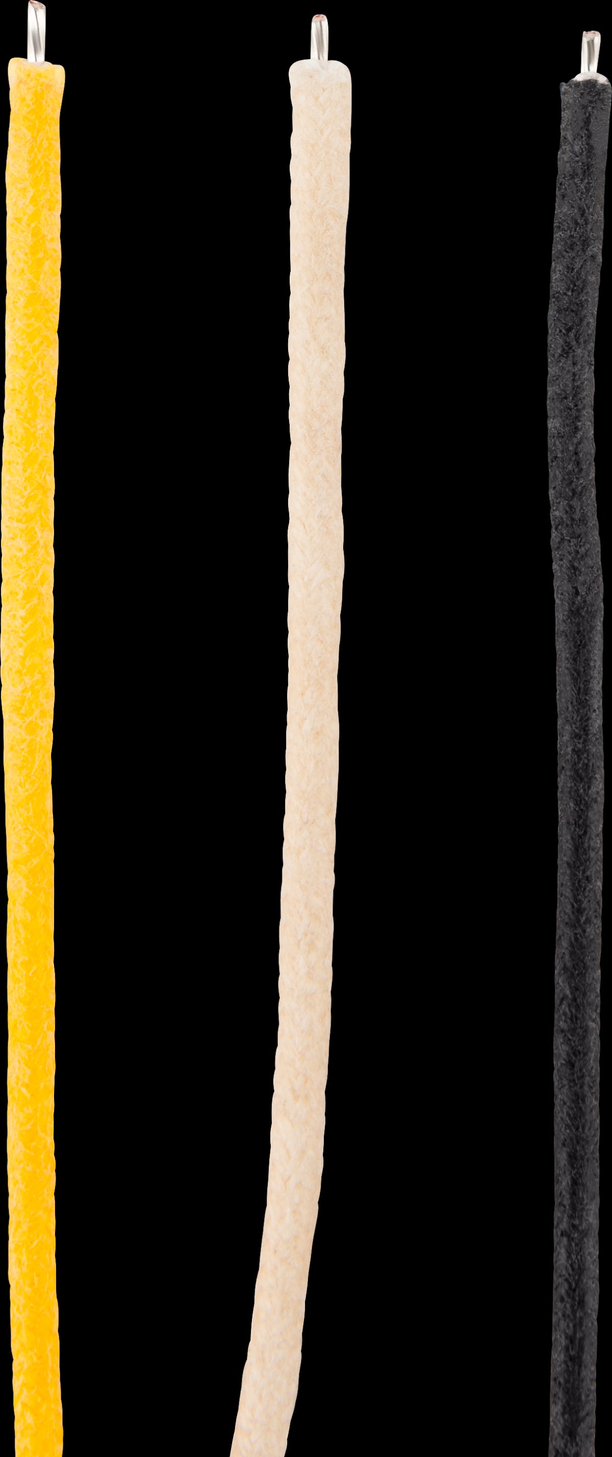 Fender Pure Vintage Cloth Wire 22 AWG (5ft) - Black/White/Yellow