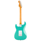 Fender Vintera III Early '60s Stratocaster electric guitar in Sea Foam Green with rosewood fingerboard and vintage style pickups.