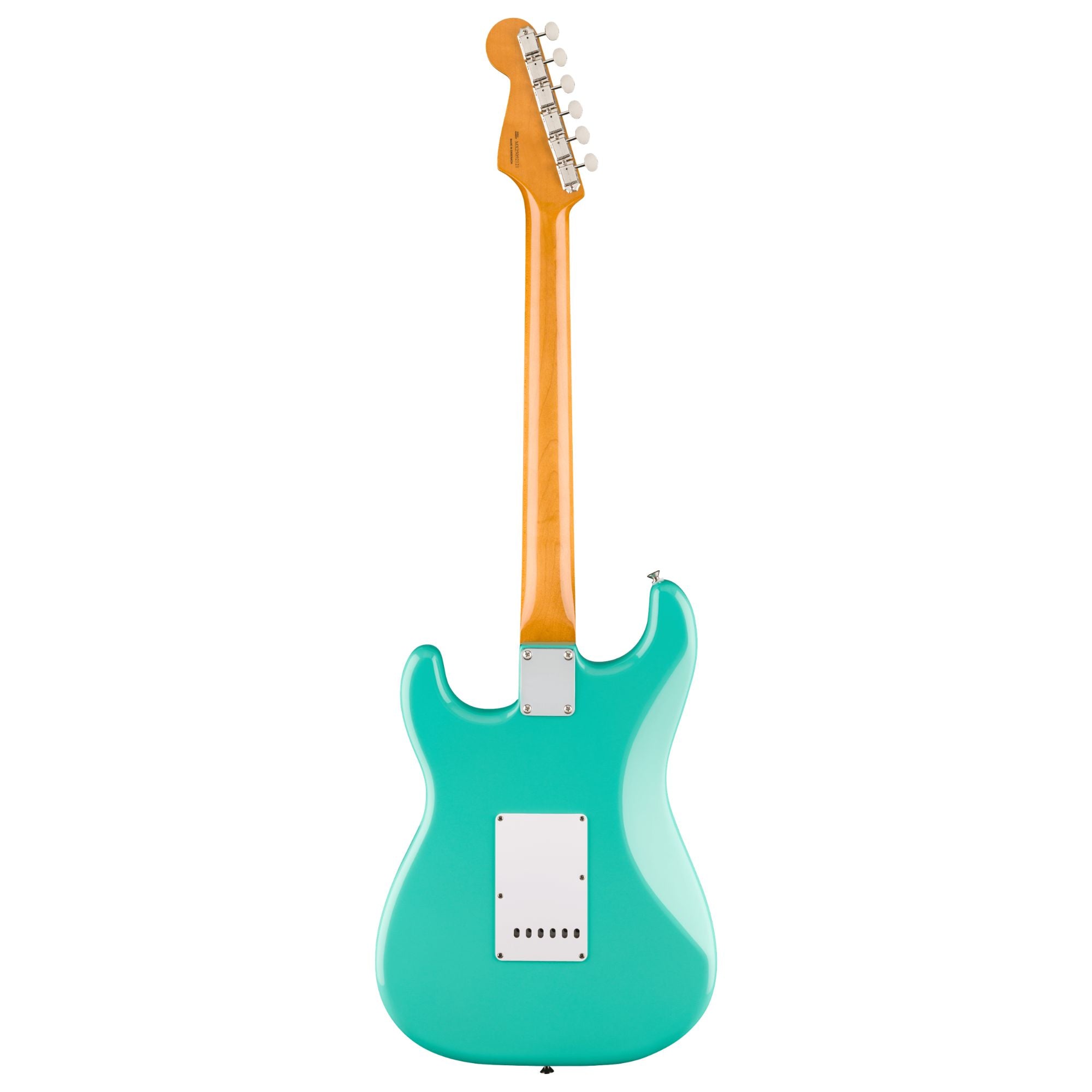 Fender Vintera III Early '60s Stratocaster electric guitar in Sea Foam Green with rosewood fingerboard and vintage style pickups.